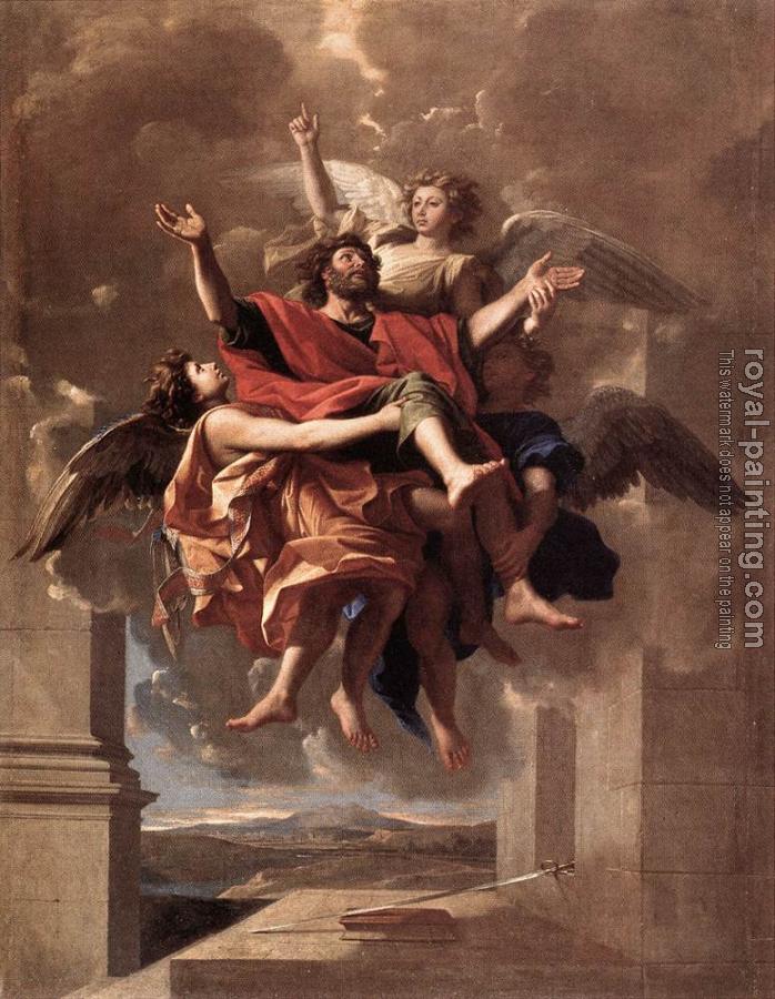 Nicolas Poussin : The Ecstasy of St Paul Nicolas Poussin : The Ecstasy of St Paul